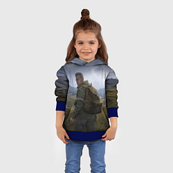 Толстовка-худи детская DAYZ POSTER ДЕЙЗИ ПОСТЕР Z, цвет: 3D-синий — фото 2