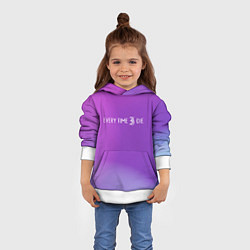 Толстовка-худи детская Every time i die, цвет: 3D-белый — фото 2