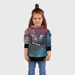 Толстовка-худи детская RUST ROAM FARM RAID РАСТ, цвет: 3D-черный — фото 2