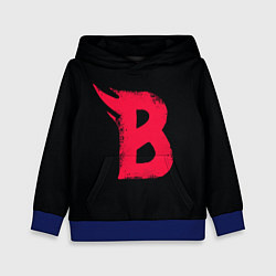 Толстовка-худи детская BEASTARS, цвет: 3D-синий