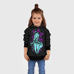 Толстовка-худи детская GENSHIN IMPACT, ЦИ ЦИ, цвет: 3D-черный — фото 2