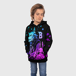 Толстовка-худи детская BEASTARS, Легоши и Хару, цвет: 3D-черный — фото 2