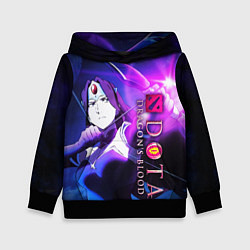Толстовка-худи детская DOTA: Кровь дракона, цвет: 3D-черный