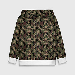 Толстовка-худи детская Американский Футбол, цвет: 3D-белый