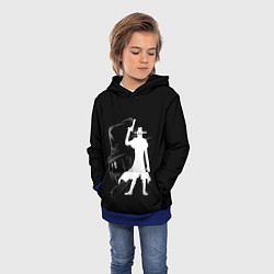 Толстовка-худи детская Hellsing, цвет: 3D-синий — фото 2