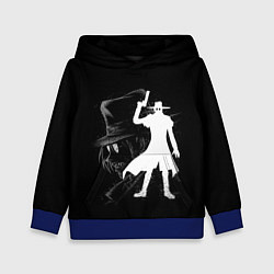 Толстовка-худи детская Hellsing, цвет: 3D-синий
