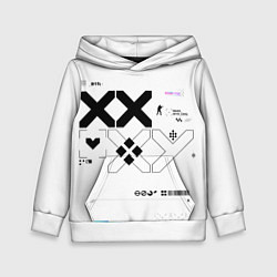 Детская толстовка Desert Eagle: Printstream White
