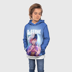 Толстовка-худи детская Asagiri Gen, цвет: 3D-белый — фото 2