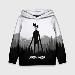 Толстовка-худи детская SIREN HEAD DARK FOREST, цвет: 3D-черный