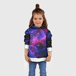 Толстовка-худи детская Distant space, цвет: 3D-белый — фото 2