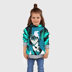 Толстовка-худи детская Улькиорра Сифер Ulquiorra, цвет: 3D-меланж — фото 2