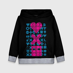 Детская толстовка Любовь Смерть Роботы