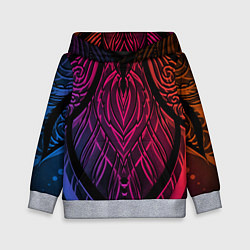 Детская толстовка Фиолетовый узор 3D