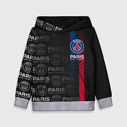Толстовка-худи детская ФК ПСЖ PARIS SAINT GERMAIN, цвет: 3D-меланж