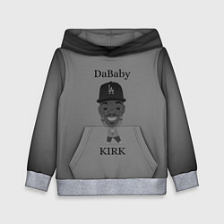 Толстовка-худи детская DaBaby, цвет: 3D-меланж