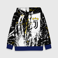 Толстовка-худи детская JUVENTUS ЮВЕНТУС ГРАНЖ, цвет: 3D-синий