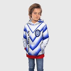 Толстовка-худи детская ИНТЕР МИЛАН INTER MILAN, цвет: 3D-красный — фото 2