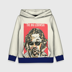 Толстовка-худи детская The Big Lebowski Dude, цвет: 3D-синий