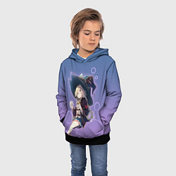 Толстовка-худи детская Убивая слизней 300, цвет: 3D-черный — фото 2