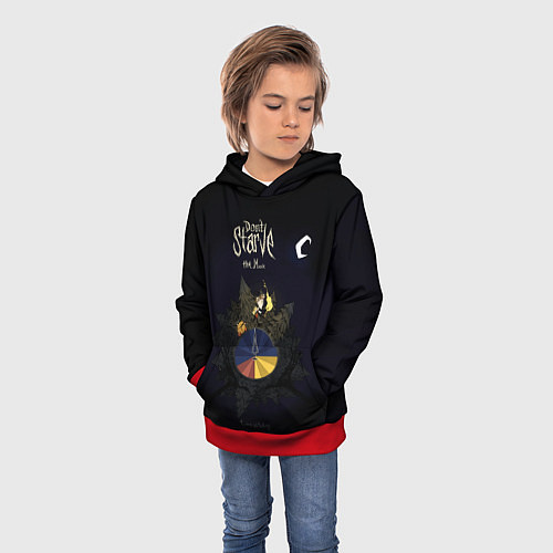 Детская толстовка Двигайся и не голодай / 3D-Красный – фото 3
