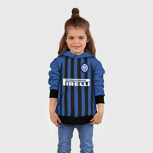 Детская толстовка INTER MILAN / 3D-Черный – фото 4