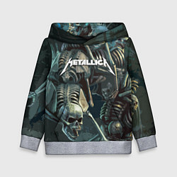 Детская толстовка Metallica Metal Skull