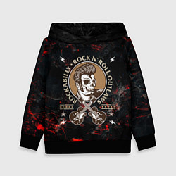 Детская толстовка Элвис Пресли Rock n roll