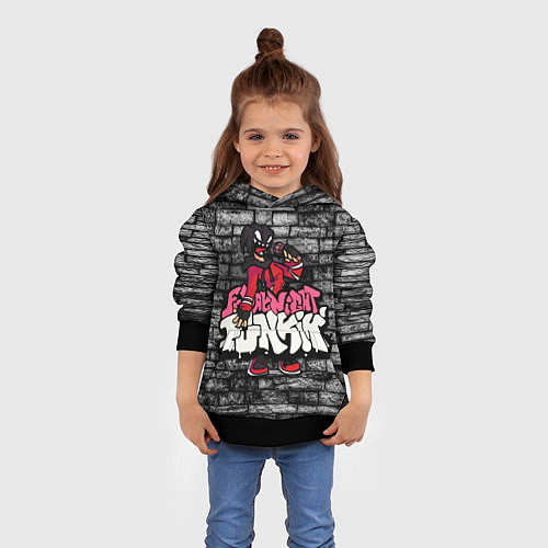 Детская толстовка Friday Night Funkin A G O T I / 3D-Черный – фото 4