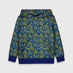 Толстовка-худи детская Israel, цвет: 3D-синий