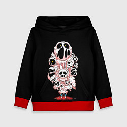 Толстовка-худи детская В голове Айзека, цвет: 3D-красный