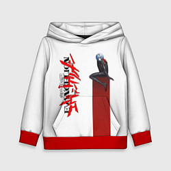 Толстовка-худи детская EVANGELION ПИЛОТ EVA, цвет: 3D-красный