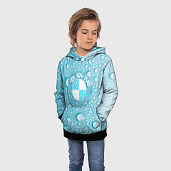 Толстовка-худи детская BMW STORM, цвет: 3D-черный — фото 2