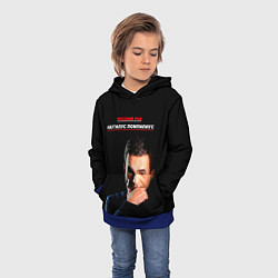 Толстовка-худи детская РУССКИЙ РОК Nautilus Pompilius, цвет: 3D-синий — фото 2