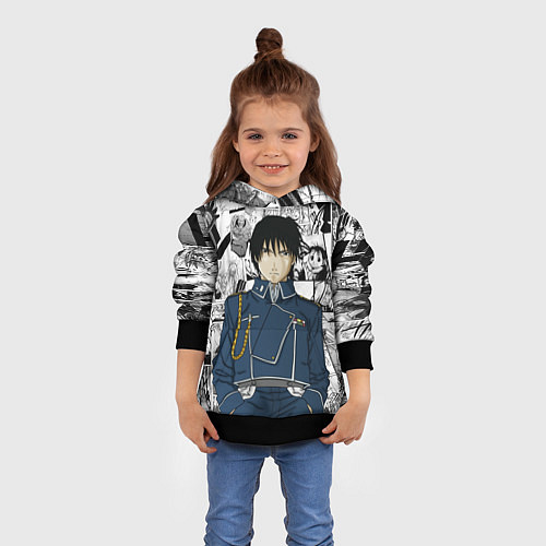 Детская толстовка Полковник Мустанг / 3D-Черный – фото 4