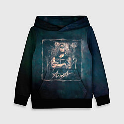 Толстовка-худи детская Алиса - ИЗГОЙ, цвет: 3D-черный