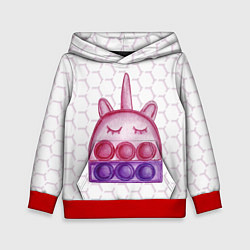 Детская толстовка POP IT ЕДИНОРОГ ПОП ИТ