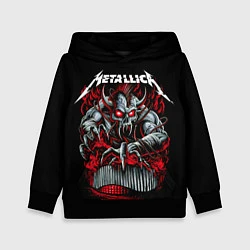 Толстовка-худи детская Metallica - Hardwired To Self-Destruct, цвет: 3D-черный
