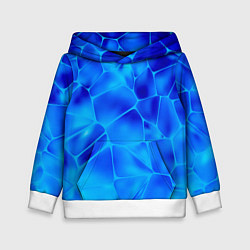 Толстовка-худи детская Ice Under Water, цвет: 3D-белый