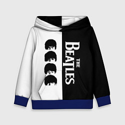 Детская толстовка The Beatles черно - белый партер