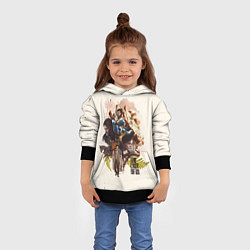 Толстовка-худи детская THE LAST OF US 2 НОВАЯ ИСТОРИЯ, цвет: 3D-черный — фото 2