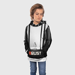 Толстовка-худи детская Огонёк из Раста, цвет: 3D-белый — фото 2