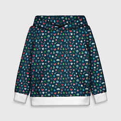 Детская толстовка Christmas Background