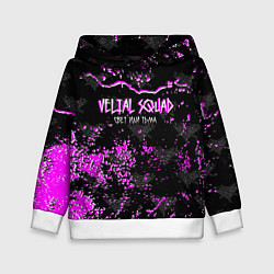 Толстовка-худи детская VELIAL - SQUAD, цвет: 3D-белый