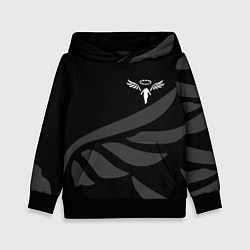 Толстовка-худи детская WALHALLA TEAM LOGO ТОКИЙСКИЕ МСТИТЕЛИ, цвет: 3D-черный