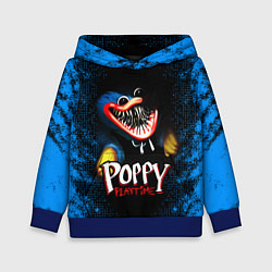 Толстовка-худи детская Poppy Playtime, цвет: 3D-синий