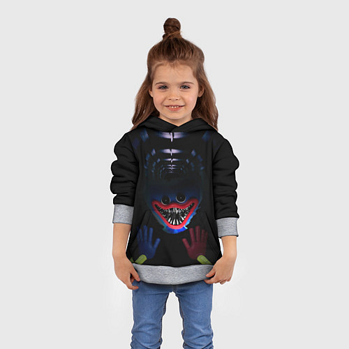 Детская толстовка Монстр Хагги Вагги / 3D-Меланж – фото 4