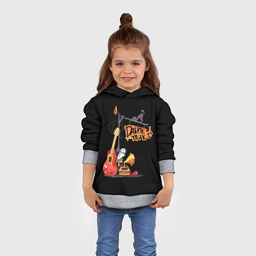 Детская толстовка Дайте Танк Арт / 3D-Меланж – фото 4