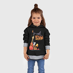 Толстовка-худи детская Дайте Танк Арт, цвет: 3D-меланж — фото 2