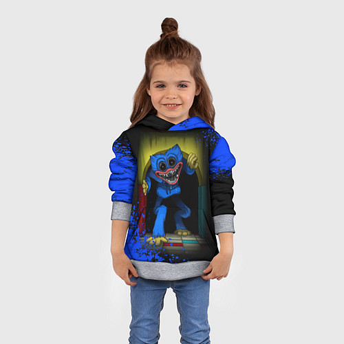 Детская толстовка POPPY PLAYTIME: GO TO PLAY / 3D-Меланж – фото 4