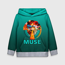 Толстовка-худи детская The Resistance - Muse, цвет: 3D-меланж
